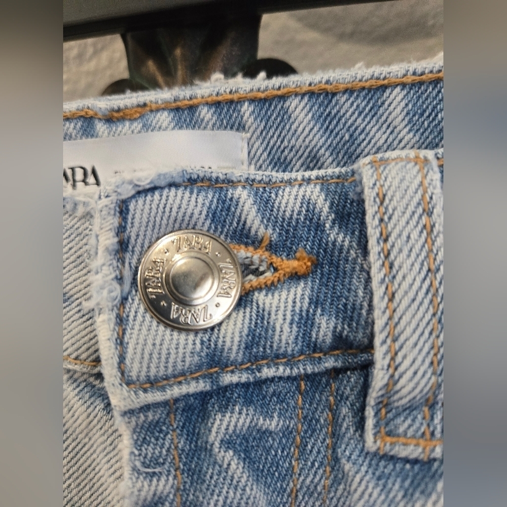 Zara 100% Cotton Jeans - Picture 5 of 13